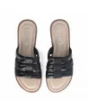 Sandalo Donna Liu.Jo Modello AMIRA 932 in Pelle 4A5733EX256 Nero Bianco
