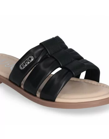 Sandalo Donna Liu.Jo Modello AMIRA 932 in Pelle 4A5733EX256 Nero Bianco