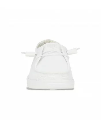 Scarpa Donna Hey Dude in tessuto HD41878 Rosa o Bianco