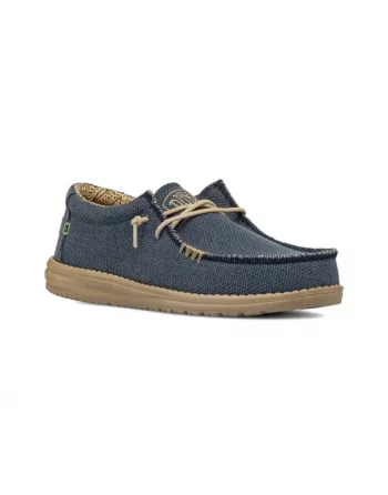 Scarpa Uomo Hey Dude in tessuto HD40003 Beige o Army o Blu