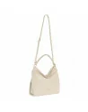 Borsa Sacca Donna Byblos Modello PAVO in Pelle Beige Nero o Cuoio