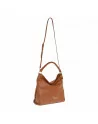 Borsa Sacca Donna Byblos Modello PAVO in Pelle Beige Nero o Cuoio