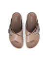 Sandalo Donna LIU.JO 4A5707P0102 Modello Penny 901 Nero o Bianco o Cuoio