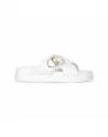 Sandalo Donna LIU.JO 4A5707P0102 Modello Penny 901 Nero o Bianco o Cuoio