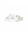 Sandalo Donna LIU.JO 4A5707P0102 Modello Penny 901 Nero o Bianco o Cuoio