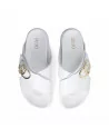 Sandalo Donna LIU.JO 4A5707P0102 Modello Penny 901 Nero o Bianco o Cuoio