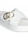 Sandalo Donna LIU.JO 4A5707P0102 Modello Penny 901 Nero o Bianco o Cuoio