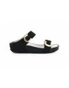 Sandali Donna Grunland 2577 modello DIRA in Nabuk Nero o Cuoio o Beige