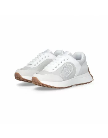 Sneakers Donna Liu.Jo BA5001PX6010 Modello LOLO 17 Beige o Bianco