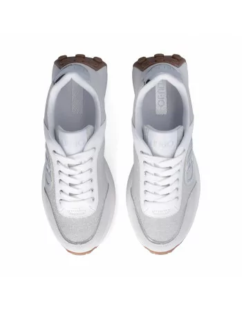 Sneakers Donna Liu.Jo BA5001PX6010 Modello LOLO 17 Beige o Bianco