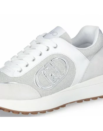 Sneakers Donna Liu.Jo BA5001PX6010 Modello LOLO 17 Beige o Bianco