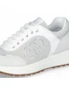 Sneakers Donna Liu.Jo BA5001PX6010 Modello LOLO 17 Beige o Bianco
