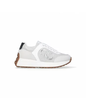 Sneakers Donna Liu.Jo BA5001PX6010 Modello LOLO 17 Beige o Bianco