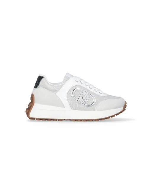 Sneakers Donna Liu.Jo BA5001PX6010 Modello LOLO 17 Beige o Bianco