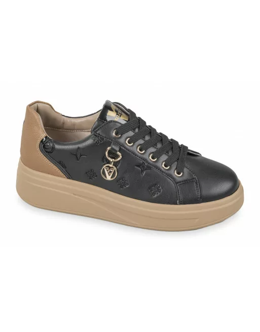 Sneakers Donna 35501 modello Casual Beige o Nero