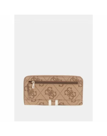 Portafogli Donna Guess logato con cerniera LAUREL OS7459146 Nero o Taupe