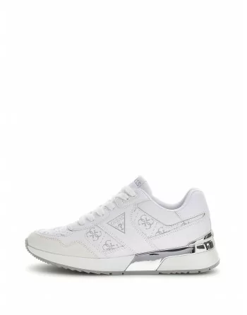 Sneakers Guess FLFMICELE12 con tomaia decorata dal logo all over.