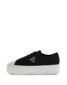 Sneakers Donna platform FLJJZ3-FAB12 Guess in tessuto Nero o Bianco