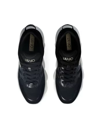 Sneakers platform donna Liu Jo modello Steffy 01 nabuk