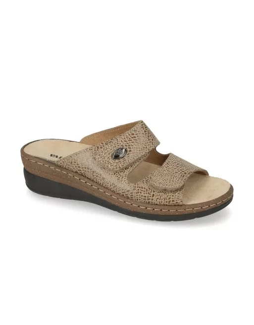 Sandali donna Valleverde 25502 tortora comfort estivo