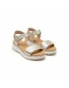 Sandali Donna Oh! My Sandals 5942 in Pelle Hielo o Champagne modello casual. Sandali casual