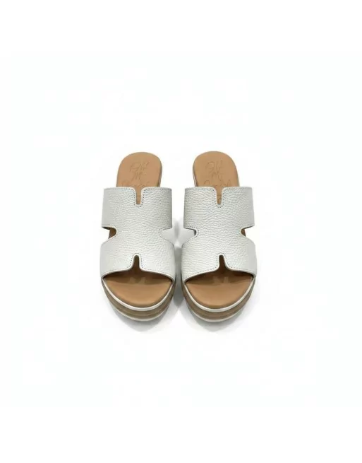 Sandali Donna Oh! My Sandals 6000 in Pelle Arena o Hielo modello casual. Sandali casual