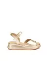 Sandali Donna Frau 04V2 in Pelle Platino modello casual. Sandali casual