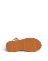 Sandali Donna Frau 04B2 in Nabuk Beige modello casual
