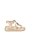 Sandali Donna Frau 04V5 in Pelle Platino modello casual