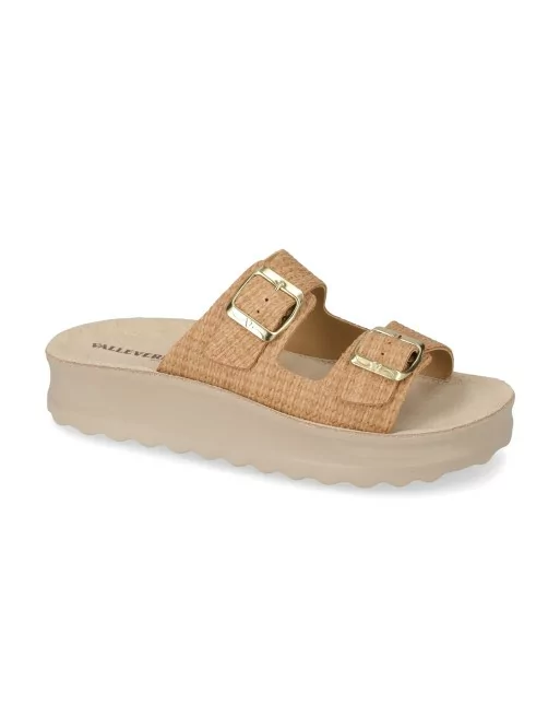 Sandali Donna Valleverde V37118R in Pelle Lino o Cuoio modello casual. Sandali casual
