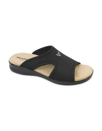 Sandali Donna Valleverde 25321 in Tessuto Nero o Beige o Blu o Rosso modello casual. Sandali casual