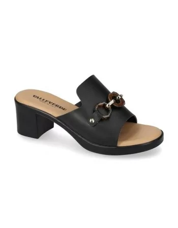 Sandali Donna Valleverde 55453 in Pelle White o Black modello casual. Sandali casual