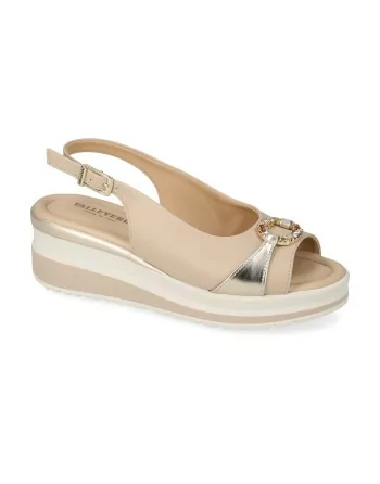 Sandali Donna Valleverde VGI300M in Pelle Sabbia o Bianco modello casual. Sandali casual Sandali Donna Valleverde VGI300M in Pelle Sabbia o Bianco modello casual. Sandali casual