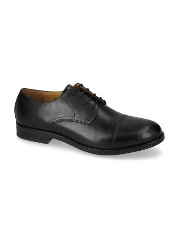 Sneakers Uomo Valleverde 17901 in Pelle Nero modello casual. Sneakers casual
