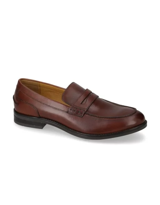 Mocassini Uomo Valleverde 17902 in Pelle Nero o Marrone modello casual. Mocassini casual
