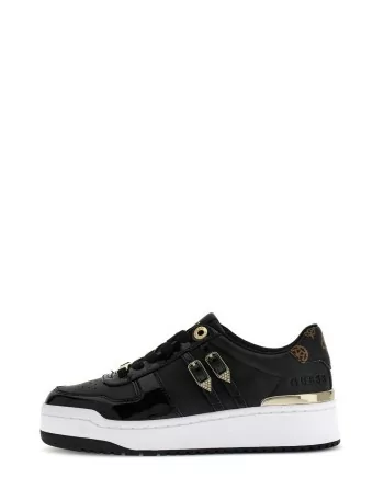 Sneakers Donna Guess Maggnet FLFMAG ELE12 Black Nere