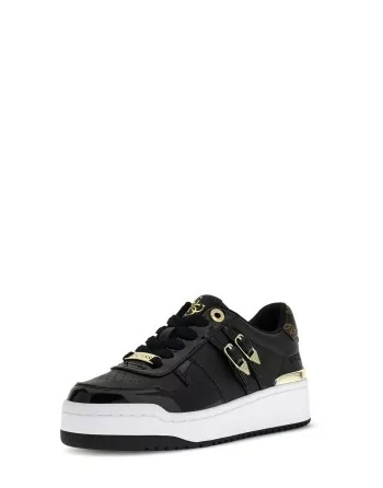 Sneakers Donna Guess Maggnet FLFMAG ELE12 Black Nere