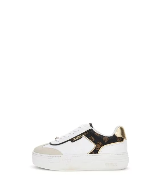 Sneakers Donna GUESS modello FLFSOMFAL12 bianco