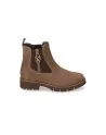 Tronchetto donna Valleverde 17182A in pelle taupe