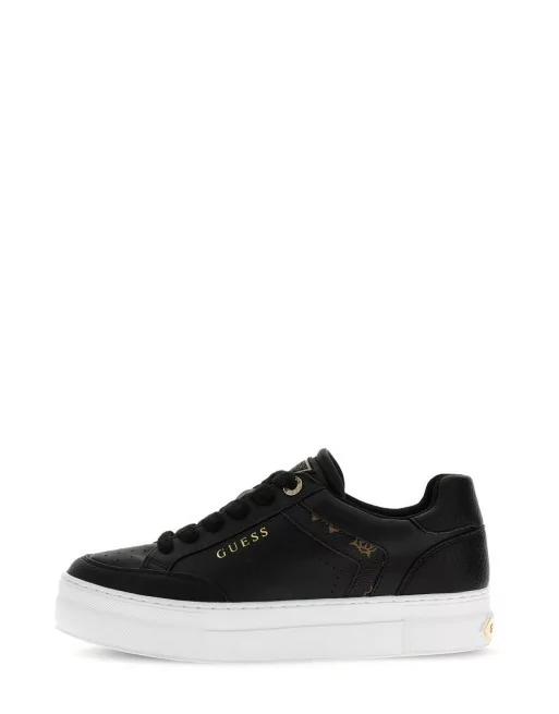 Sneakers Guess Gilax3 donna con suola rialzata
