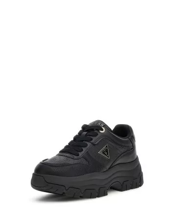 Sneakers Guess donna nere vista laterale