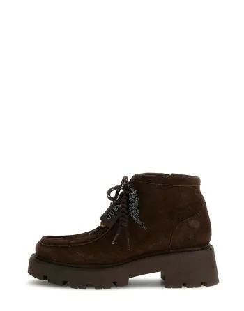 Stivaletto donna Guess in camoscio marrone FLFMAA-SUE10