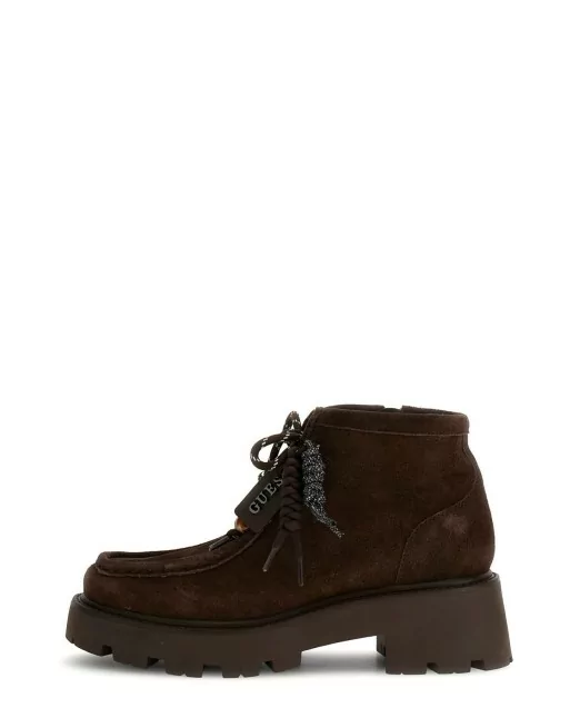 Stivaletto donna Guess in camoscio marrone FLFMAA-SUE10 Stivaletto donna Guess in camoscio marrone FLFMAA-SUE10