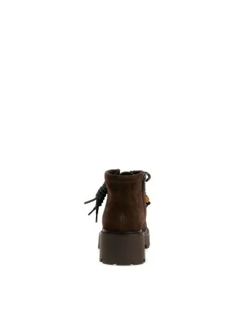 Stivaletto Guess donna marrone vista posteriore