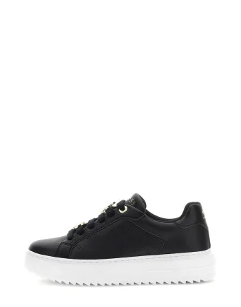 Sneakers donna Guess FLFDUE ELE12 pelle nera