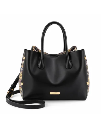 Borsa Gattinoni Teodosia Double Handle donna nero