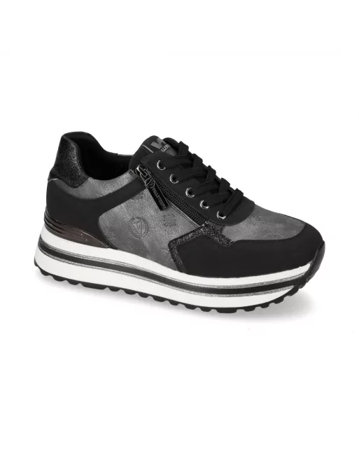 Valleverde Sneakers Donna 35522L Pelle Grey o Gold Calzature Casual Valleverde Sneakers Donna 35522L Pelle Grey o Gold Calzature Casual