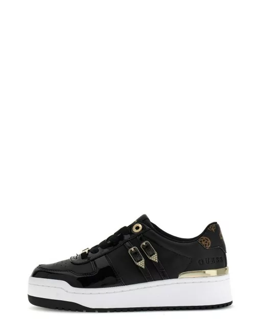 Sneakers Donna Guess Maggnet FLFMAG ELE12 Black Nere Sneakers Donna Guess Maggnet FLFMAG ELE12 Black Nere