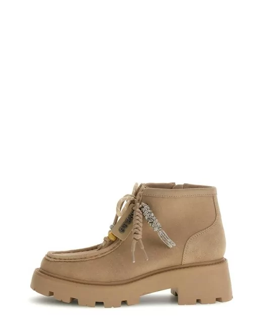 Stivaletto donna Guess in camoscio beige FLFMAA-SUE10 Stivaletto donna Guess in camoscio beige FLFMAA-SUE10